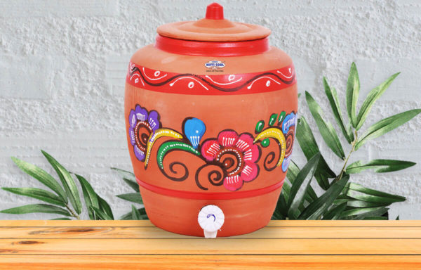 CLAY WATER RED POT (11 Litres) CODE # 104