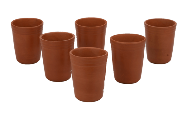 CLAY DINNER GLASS SET (200 ml.)(6 Piece) CODE # 103